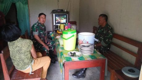 Menu Makan Satgas TMMD Di Rumah Murtini Sangat Enak