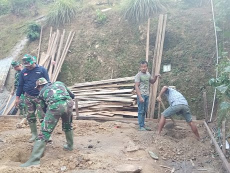 TMMD, Dalamnya Gali Lubang Pondasi Paikem