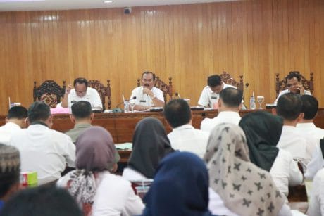 Wabup Amir Sakib Pimpin Rapat Penyampaian LPPK 2019