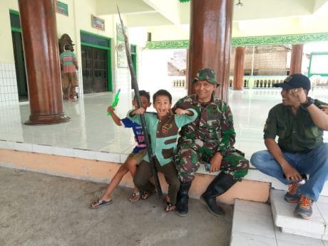 Anak Yang Polos Di Arena TMMD