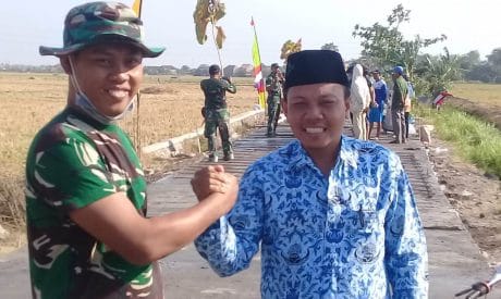 Berkat TMMD, Jalan Baik Sudah Di Depan Mata