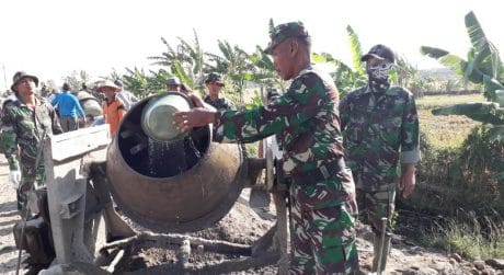 “Terpesona” Dengan Kinerja TNI di Lokasi TMMD