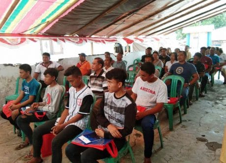 INGATKAN PEMUDA DAN MASYARAKAT, SATGAS TMMD GELAR PENYULUHAN HUKUM