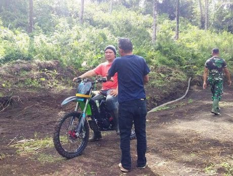 SEBELUM  PENUTUPAN, JALAN BARU SUDAH SIAP DIGUNAKAN SEBAGAI TRANSPORTASI WARGA