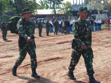 Kodim Demak Gelar Gladi Bersih Persiapan Upacara Pembukaan TMMD k