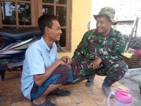 Komsos meningkat tajam dihari ke 5 Pra TMMD