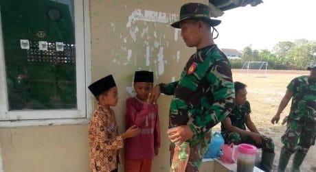 TNI Juga Tanamkan Budi Luhur Kepada Siswa Diniyah