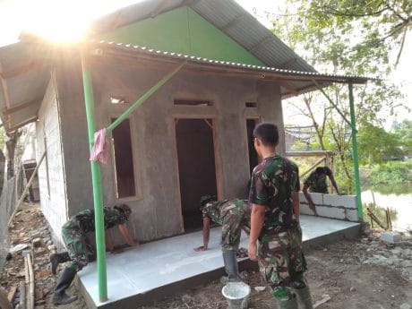 Wow, Rumah Jumroh Dipasang Keramik