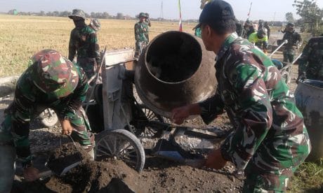 Percepat Penyelesaian Jalan TMMD, Jumlah personil Ditambah