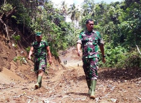 DANDIM 1310/BITUNG BERSYUKUR, SAMPAI SAAT INI PENGERJAAN SASARAN FISIK DAN NON FISIK BERJALAN LANCAR