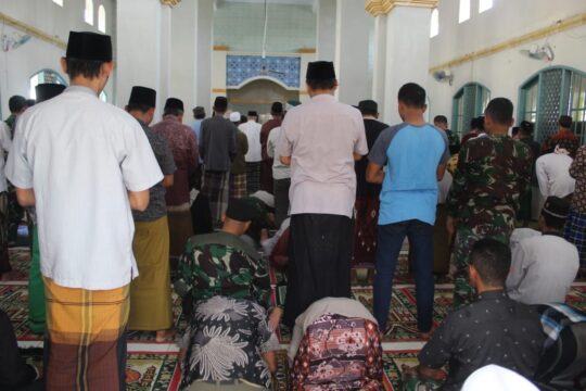 Dansatgas TMMD 105 Kronjo Perkenalkan Beladiri Ju-Jitsu di TMMD 105 Kronjo