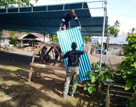 SATGAS BANTU WARGA DIRIKAN BANGSAL