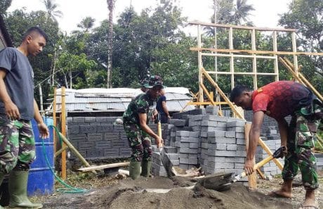 UNTUK MEWADAHI ASPIRASI RAKYAT, TMMD KE-105 KODIM BITUNG HADIR UNTUK RAKYAT