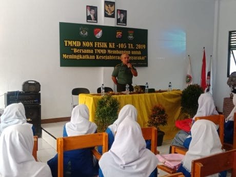 TMMD Non Fisik 105 Penyuluhan Rekrutmen TNI