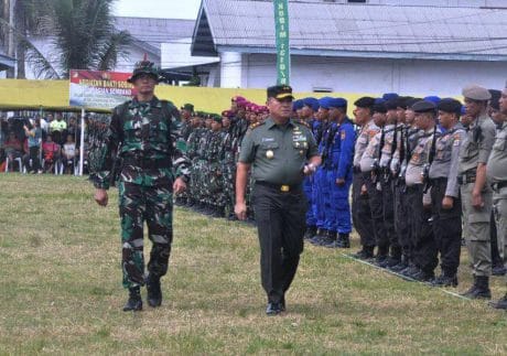 MAYJEN TNI TIOPAN ARITONANG, S.I.P, TUTUP PROGRAM TMMD KE-105 TA. 2019 DIWILAYAH KODIM 1310/BITUNG