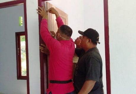 AKHIR PENGERJAAN FISIK DI LOKASI TMMD KE-105