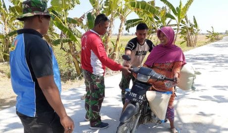 TNI Satgas TMMD ini Merasa Lega Bisa Bantu Warga Yang Kesusahan
