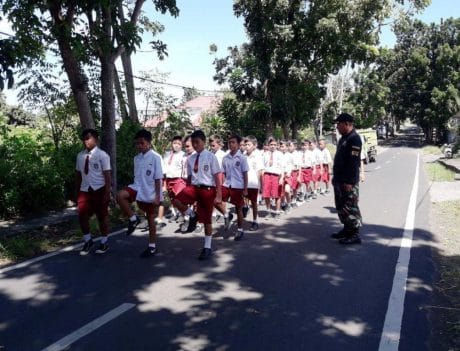 Lomba gerak jalan sudah seperti kewajiban