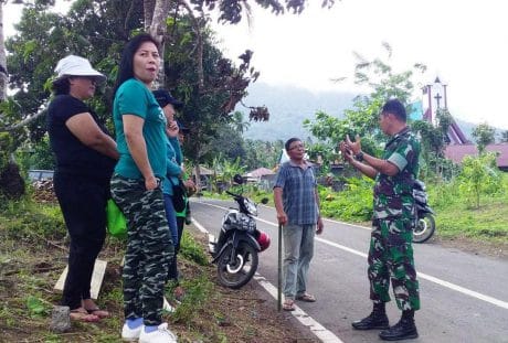 RESPON POSITIF WARGA TERHADAP PELAKSANAAN TMMD