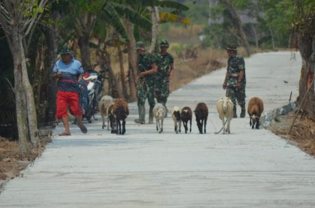 ak Terkira Bahagia Jamroh,  Rumahnya Dibangun Tentara.
