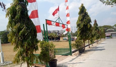 Berkat TMMD, Lapangan Kalikondang Menjadi Kebanggaan Warga
