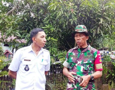 ATAS KINERJA YANG DILAKUKAN PRAJURIT SATGAS TMMD, LURAH SAMPAIKAN INI