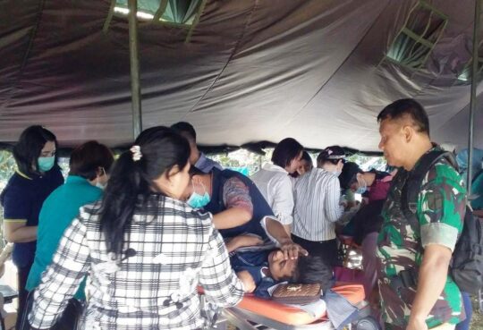 Dalam kegiatan TMMD 105 ini sejumlah program fisik maupun non fisik telah rampung