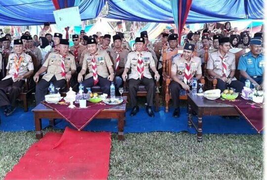 Bupati Lampura Buka Secara Resmi Hari Pramuka ke-58