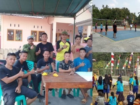 Turnamen Bola Voli “Batu Kebayang Club” Diselenggarakan di Desa Tanjung Agung