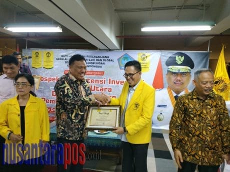 Berikan Kuliah Umum di Pascasarjana UI, Olly Dondokambey Beberkan Strategi Meningkatkan Investasi di Sulut