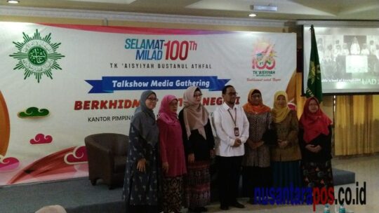 TK ‘Aisyiyah Bustanul Athfal Muhammadiyah Rayakan Milad ke-100