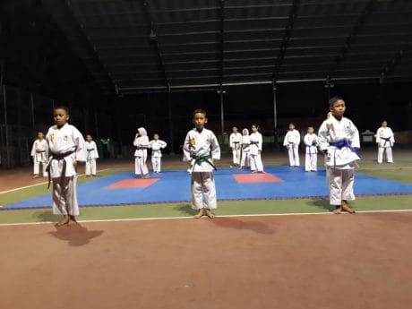 Tampilkan Kata, Karate Kodim Tegal Akan Perform di Upacara Penutupan TMMD