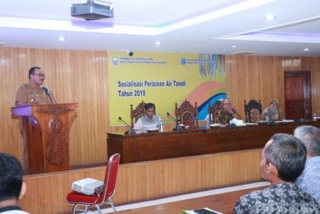 Wabup H. Amir Sakib Buka sosialisasi Perizinan Air Tanah