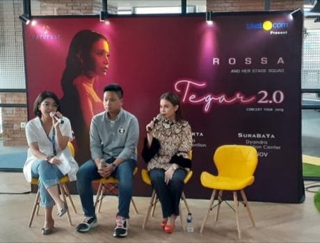 Rossa Rayakan 20 Tahun Lagu ‘Tegar’ lewat Konser Tunggal di 4 Kota