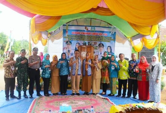 Penilaian Lomba GSI dan PSI Di Lampura Menuju Keluarga Sehat Sejahtera