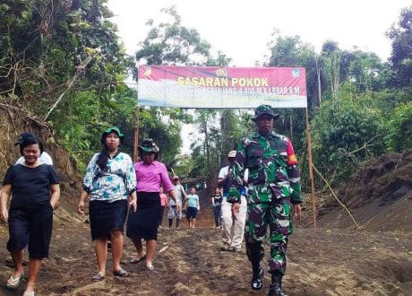 UNTUK KESEJAHTERAAN MASYARAKAT, PEMBANGUNAN FISIK DAN NONFISIK DIKERJAKAN SATGAS TMMD SECARA MAKSIMAL