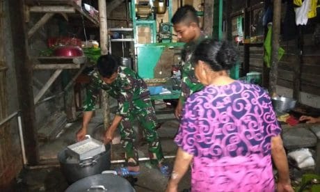 Prada Safi’i, salah satu anggota Satgas TMMD