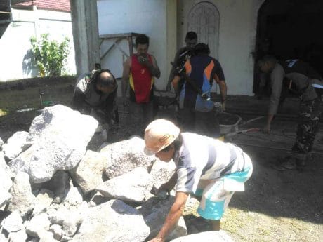 SASARAN TAMBAHAN DIKEBUT SATGAS TMMD KE-105 KODIM 1310/BITUNG