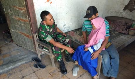 Satgas TMMD Geber Gerakan Kembali Bersekolah