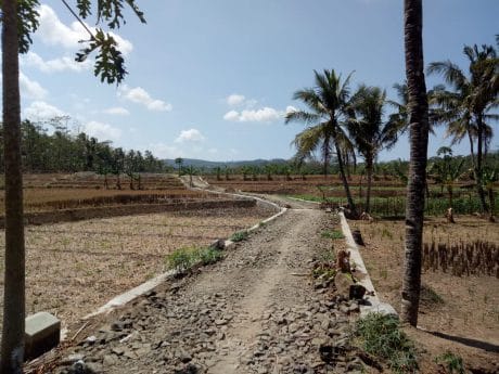 Ini Dia Lokasi Awal Sebelum Pengerjaan Jalan Program TMMD di Cilacap