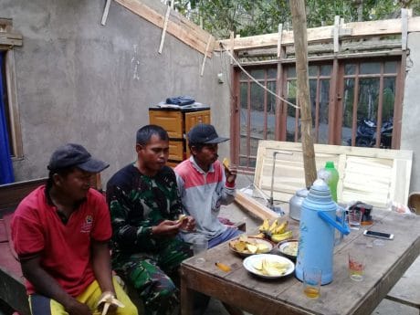 Jelang TMMD ke- 106, Babinsa Cilibang Terus Lakukan Komsos