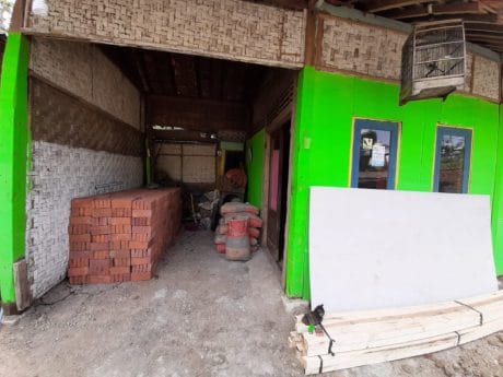 Bahan Material Sudah Siap di Rumah Katiwan