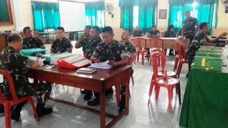 Sambangi Kodim Brebes, Tim Asistensi Kodam IV Diponegoro Cek Program Dan Anggaran
