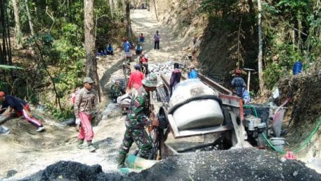 Pembangunan Akses Di Cilinduk Brebes, Pangkas Jarak Mobilisasi Masyarakat Ke Pusat Desa