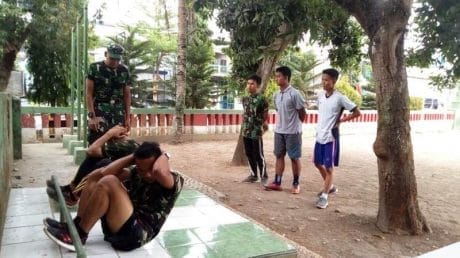 Koramil Bumiayu Brebes Bantu Siapkan Calon Prajurit