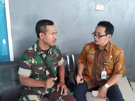 Jelang Dibukanya TMMD ke- 106, Pasiter Kodim Cilacap Terus Koordinasi Dengan Semua Pihak