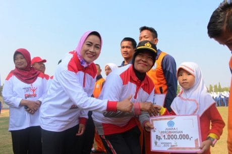 Perayaan Haornas Di Brebes, Karateka Cilik Dojo Kodim dapat Penghargaan