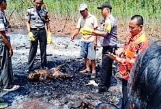 Ditinggal Melihat Kebun, Rumah Dan Suami Hangus Terbakar