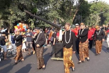 Kirab 1001 Keris Solo, Keris Jokowi Bernama Kiai Tengara Ikut Dikirabkan