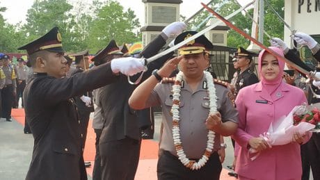 AKBP M. Hasyim Risahondua Resmi Menjabat Kapolres Pelalawan